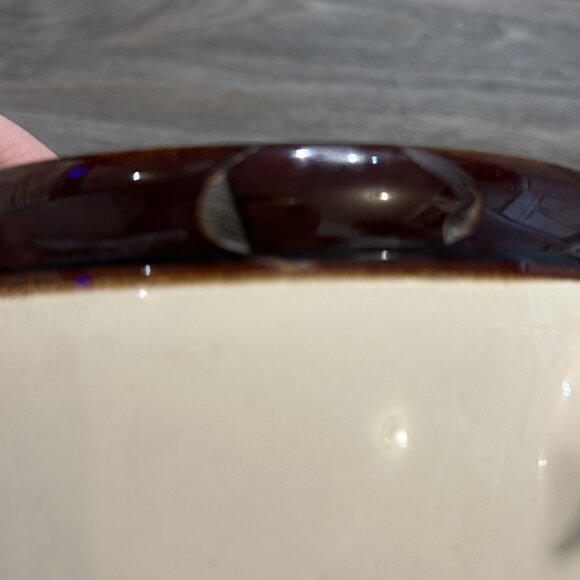 Vintage McCoy Pottery Strawberry Pineapple Country Soup Tureen 1421 70s Retro - Picture 12 of 15